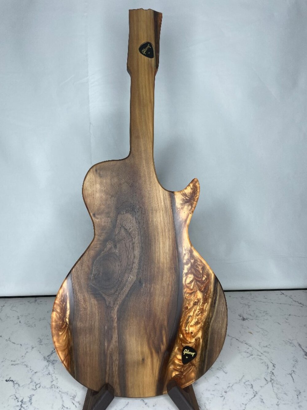 Guitar - Erie Board - Gibson Les Paul Charcuterie Board w/ Copper Epoxy